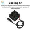 DC 5V DIY Полупроводниковый набор для охлаждения Высокоскоростной бесшумный вентилятор Охлаждающий модуль с чипом TEC1-7103 для радиатора теплоотвода