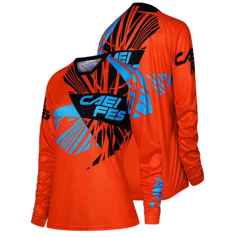 Cross-border racing suits, motorcycle suits, downhill suits, tops, casual sports retro women's T-shirts, running and cycling, sun protection