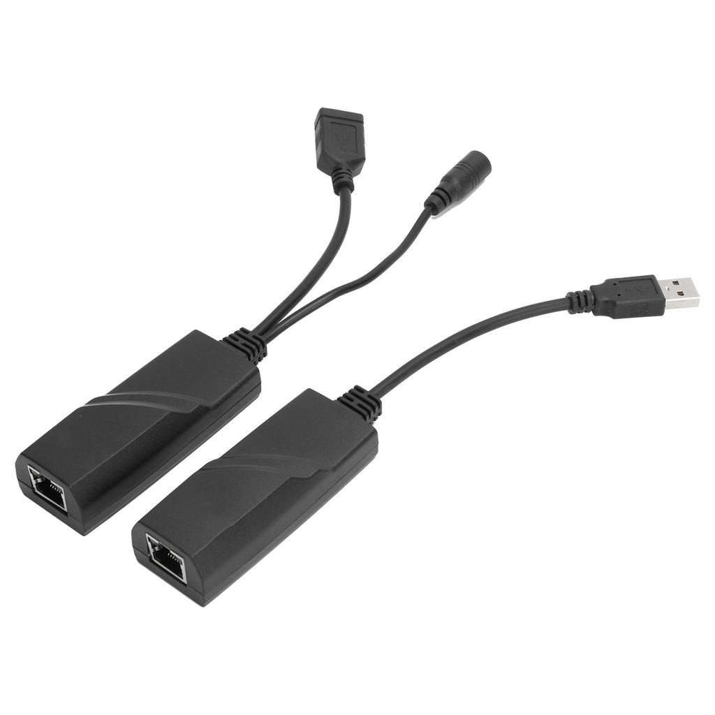 Сетевой удлинительный кабель USB2.0 - RJ45 адаптер-конвертер удлинитель CAT5E CAT6