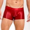 Men's Silky Boxer Briefs Underwear Summer Beach Shorts Bikini Bottoms