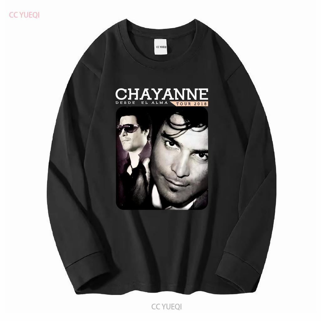 Vtg Chayanne Singer Tour Concert Cotton Black S 5XL T Shirt AA1182 vintage Washed graphic Comfortable Slightly Stylish Soft