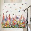 DIY Wall Stickers Colorful Static Adhesive Stickers Fashion Electrostatic Stickers  Window