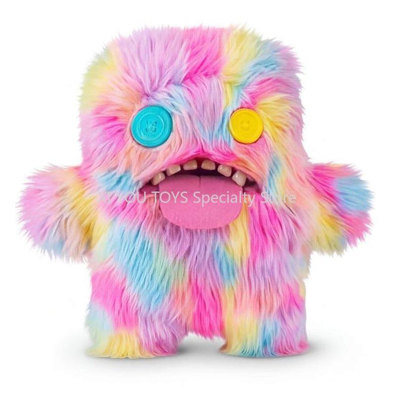 Bigg Fugg 2 Plush Toy Funny Ugly Monster Stuffed Doll Realistic Teeth Eyes Patch Bear Mummy Cat Children Toys
