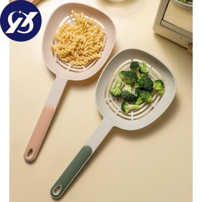 Дырявая ложка, кухонное сито для пельменей, пищевой класс, устойчивые к высоким температурам макароны, большая дырявая ложка, длинная ручка, сливной совок