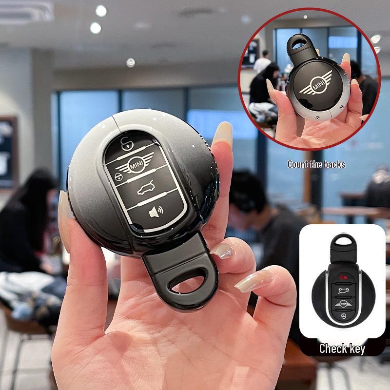 Защитная крышка для ключа BMW Mini Countryman, Cooper One с металлической пряжкой