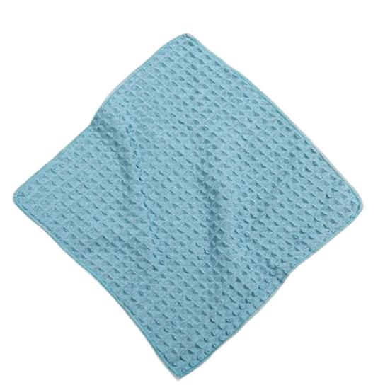 Полотенце 30x30 см, сильное водопоглощение, вафельный дизайн, не линяет, полиэстер-компаньон, подарочное полотенце, товары для дома