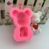Заправка для торта, форма для медведя «Любовь», форма для помадки, шоколада, жидкая силиконовая форма Танабата, День святого Валентина