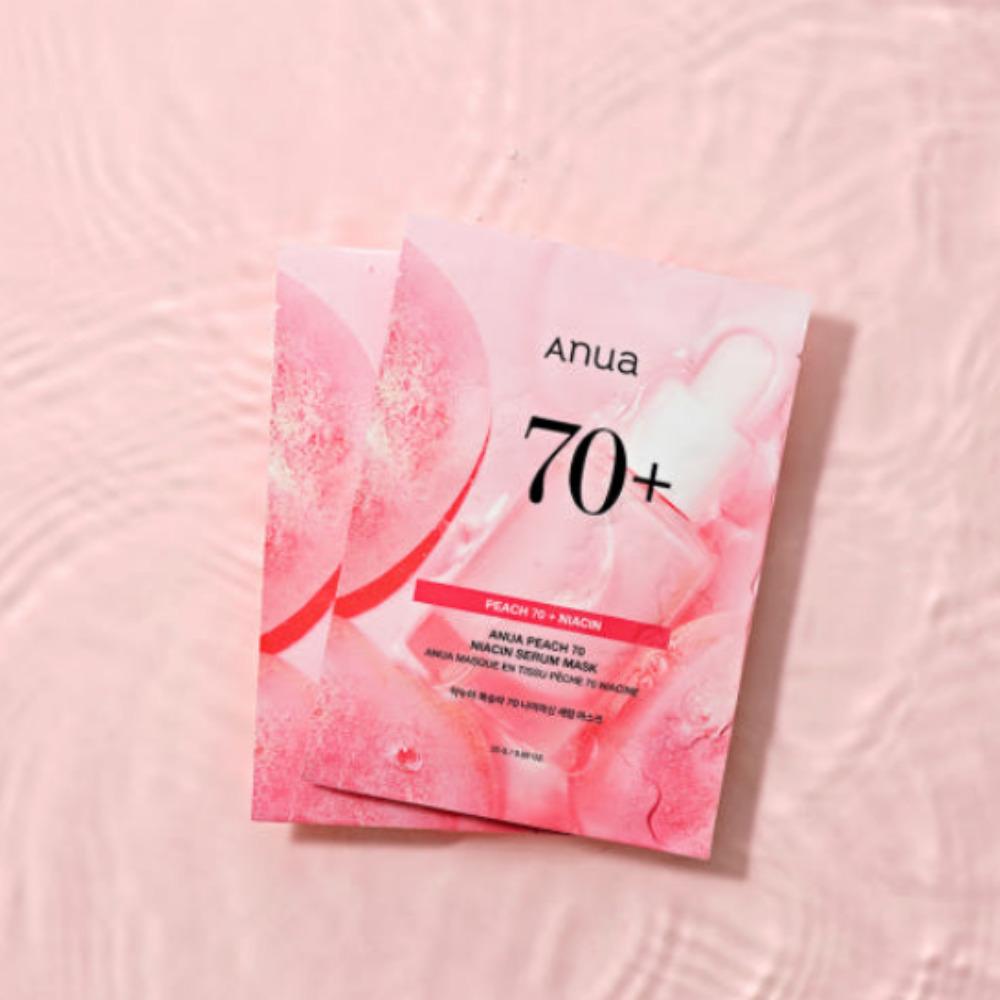 Anua Тканевая маска-сыворотка Peach 70 + Niacin 25 г x 10 листов