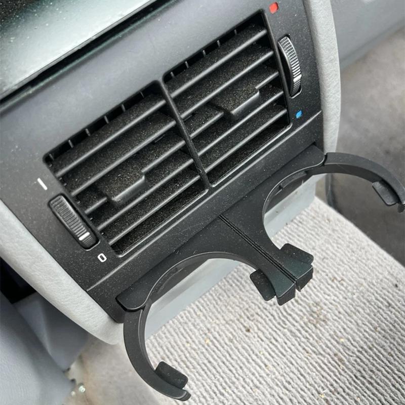 LHD RHD E39 Car Rear Retractable Dual Hole Drink Bottle Beverage Holder Water Cup Holder For BMW 5 Series 1996-2003 520 530 540