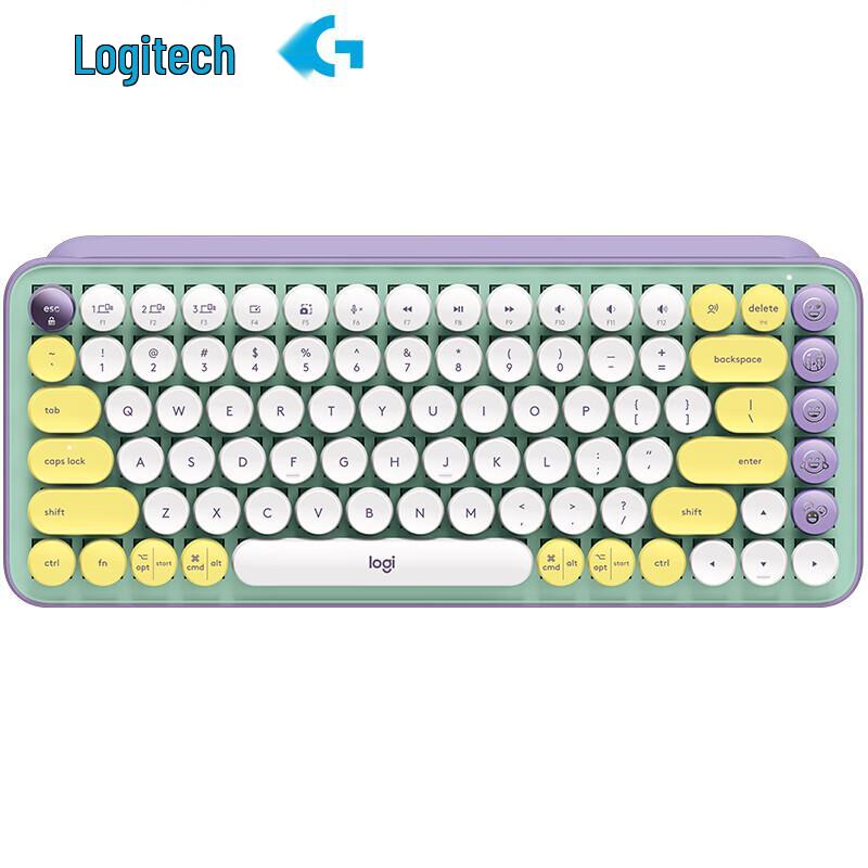 Logitech POP KEYS Wireless Mechanical Keyboard