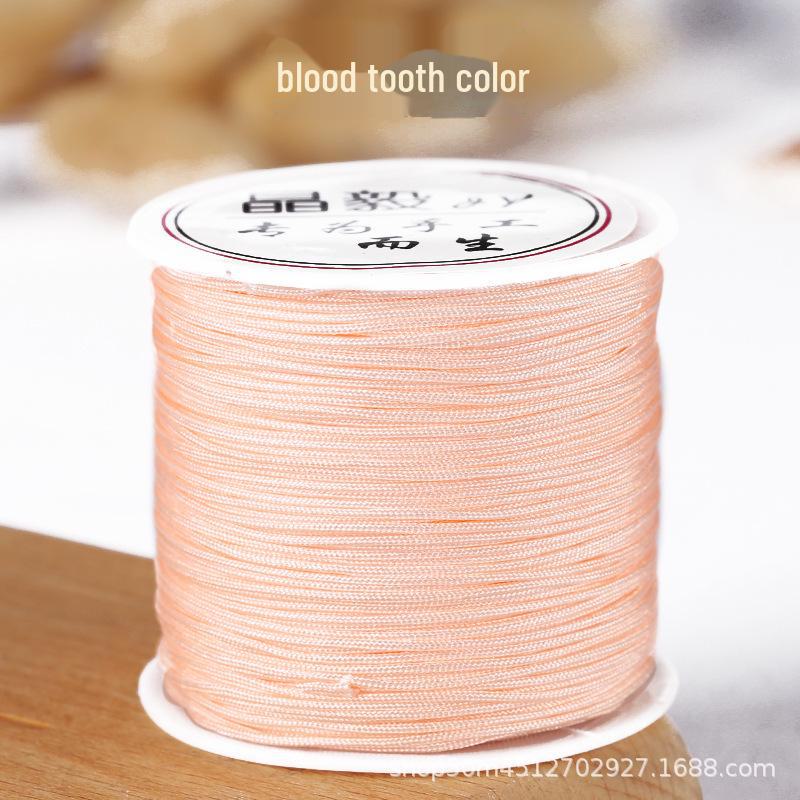 Тайваньская нефритовая линия №. 72: 50 м веревка для плетения украшений и бисера своими руками
