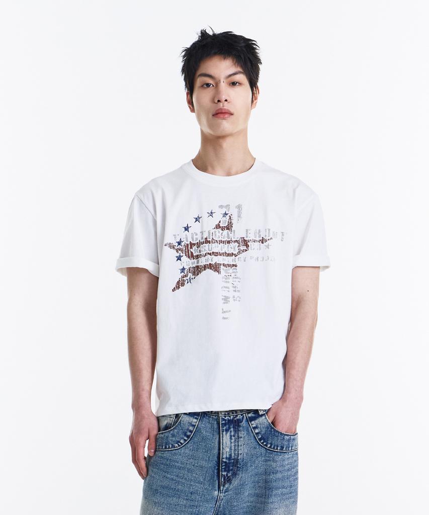 Футболка Gicheol Star Supply (белый)