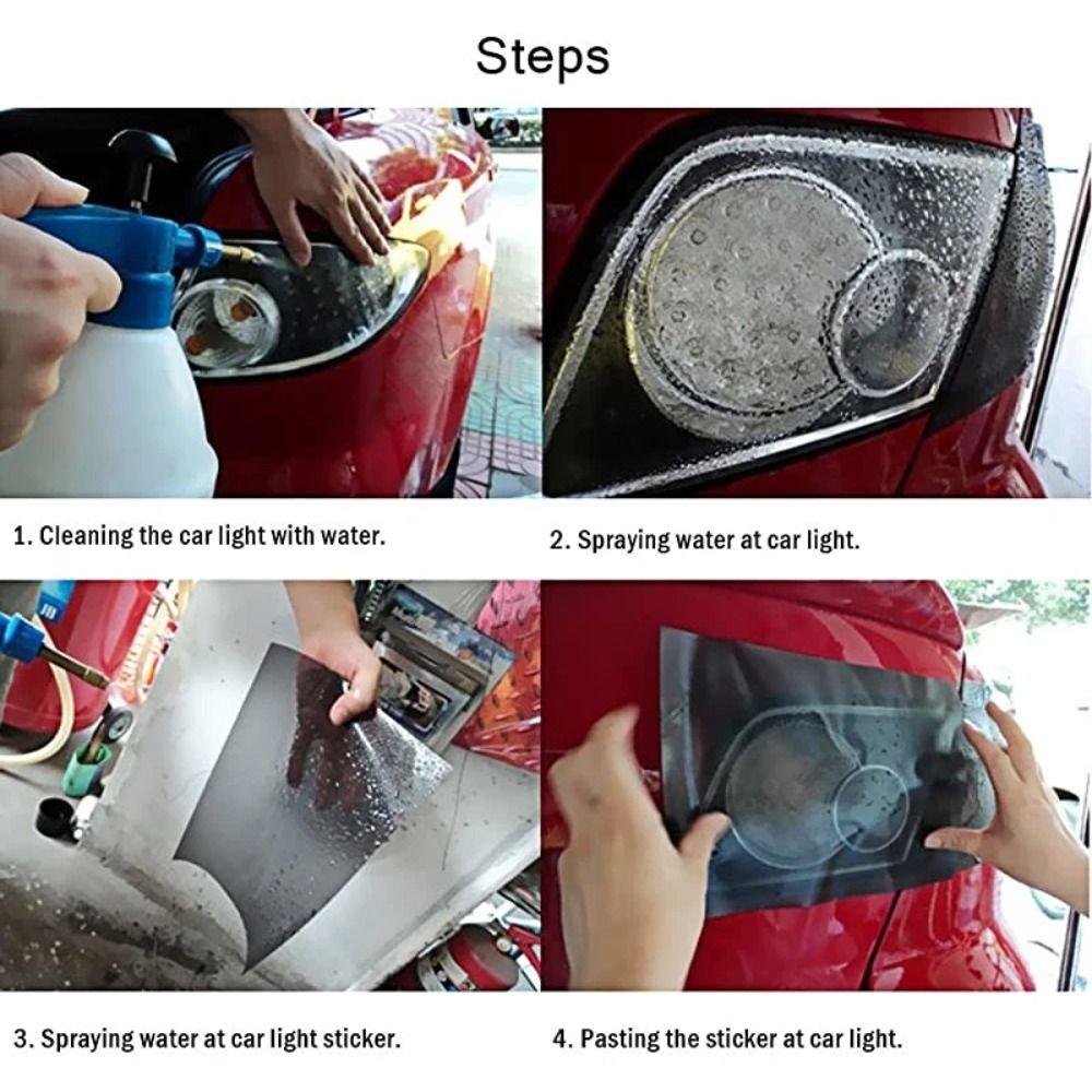 Самоклеящаяся автомобильная пленка для фар Защитная автомобильная пленка для фар мотоцикла