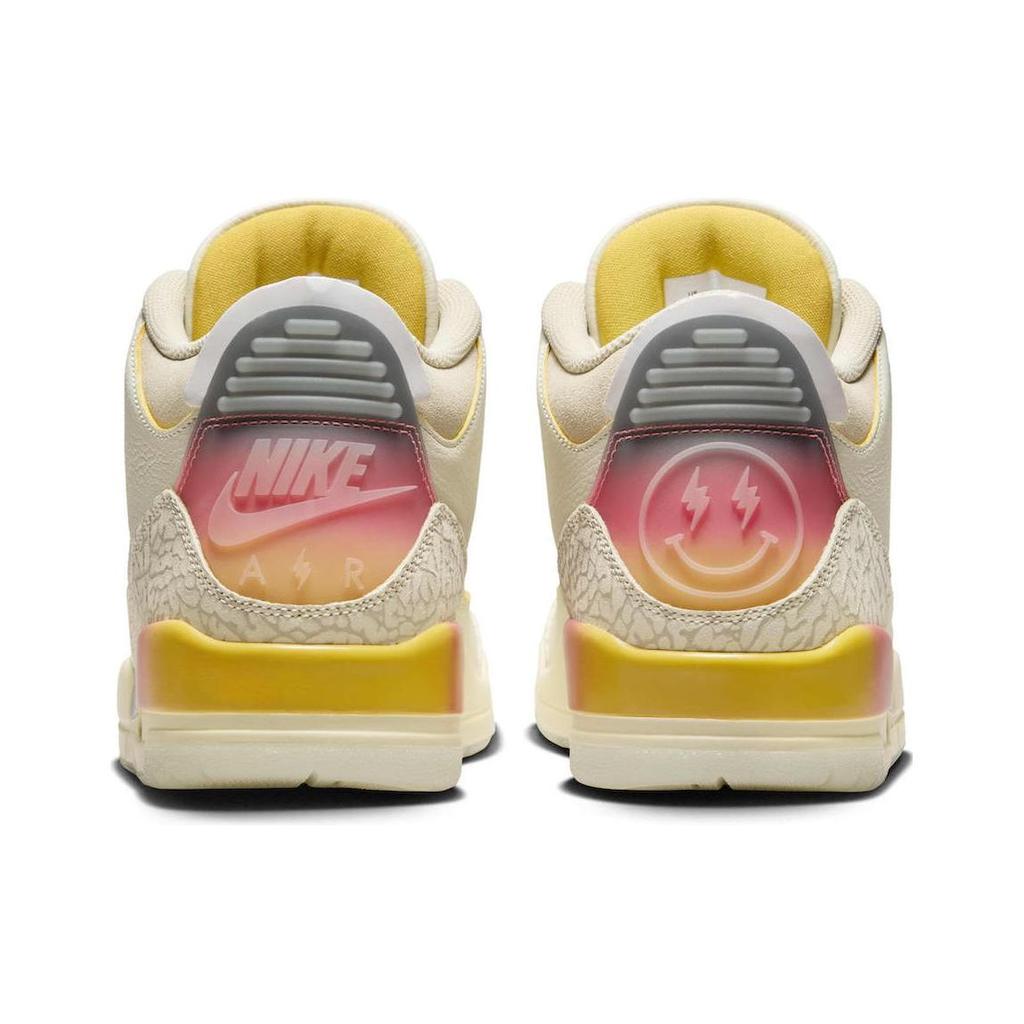 J. Balvin x Air Jordan 3 Retro Medellín Sunset унисекс кроссовки кремовые многоцветные FN0344-901