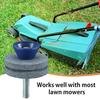 Lawn Mower Blade Sharpener with Balancer Wear-Resistant Rotary Blade Sharpeners Mower Dull Blade Sharpener for Any Power Hand Drill