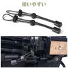 Trekking Pole Holder Elastic Rope Fixed Strap Adjustable Stock Fixed