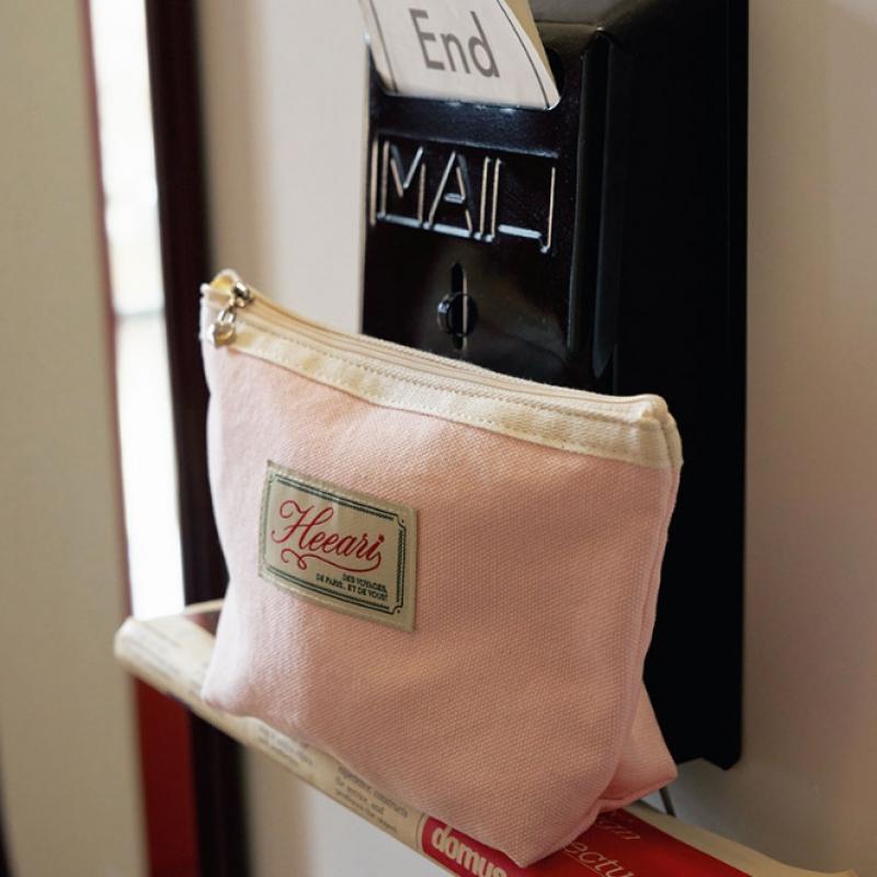 Хлопковый мешочек Heeari Voyage, розовый