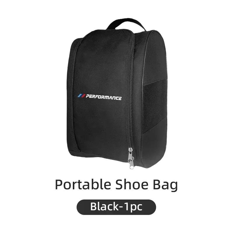 -Car Sneaker Storage Bag Travel Outing Shoe Storage Tools For BMW M Performance E46 E90 E60 F30 F10 E39 E36 F20 E87 E90 G60