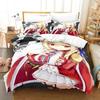 3D Print Anime - Azur Lane Printed Bed Set Duvet Cover Pillowcase Bedding Set Bed Linen Sheet Quilt Cover Full Queen King Size