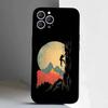 Чехол для телефона скалолазный силиконовый мягкий для IPhone 17,16,15,14,13,12,11,Pro,Max,Plus,E,Air,Mini Черный