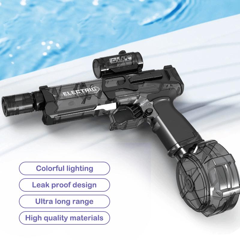 Водяной пистолет большой емкости Летняя развлекательная игрушка для водных игр Полностью автоматический водяной пистолет Игрушки для открытого бассейна