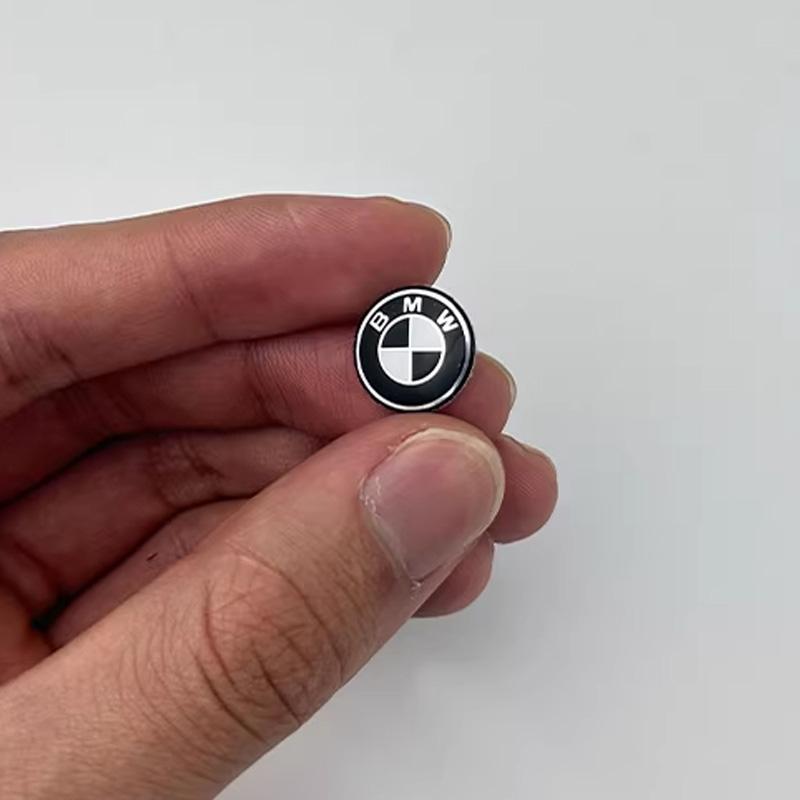 11MM 14MM Алюминиевые наклейки на корпус автомобильного ключа Для BMW M M1 M2 M3 F32 E53 E60 E90 E91 E92 E93 F01 F30 Автомобильный ключ Брелок Наклейки