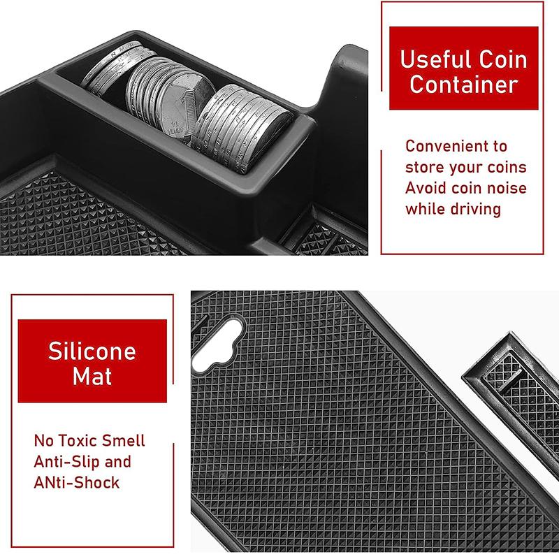 Органайзер для центральной консоли автомобиля для H * yundai Elantra, имитация гибридного лотка, держатель для аксессуаров, коробка для вторичного хранения