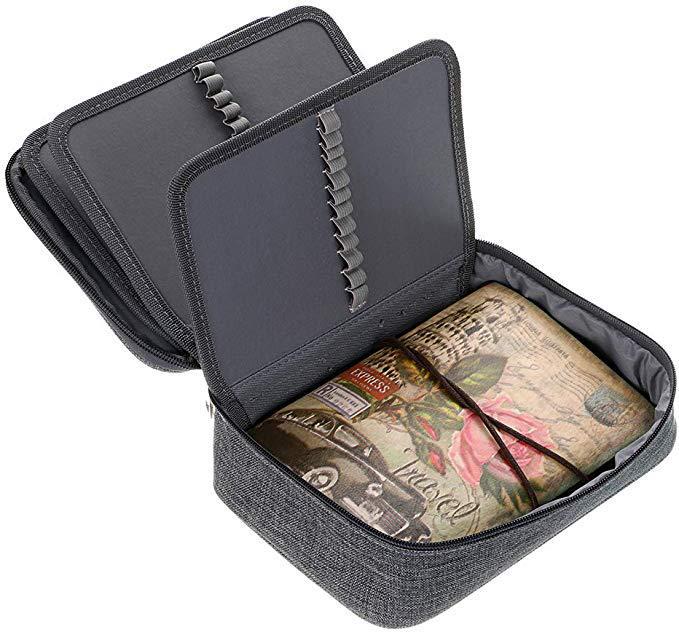 Водонепроницаемый пенал большой вместимости - органайзер для 72 цветов для эскизов и канцелярских принадлежностей для студентов