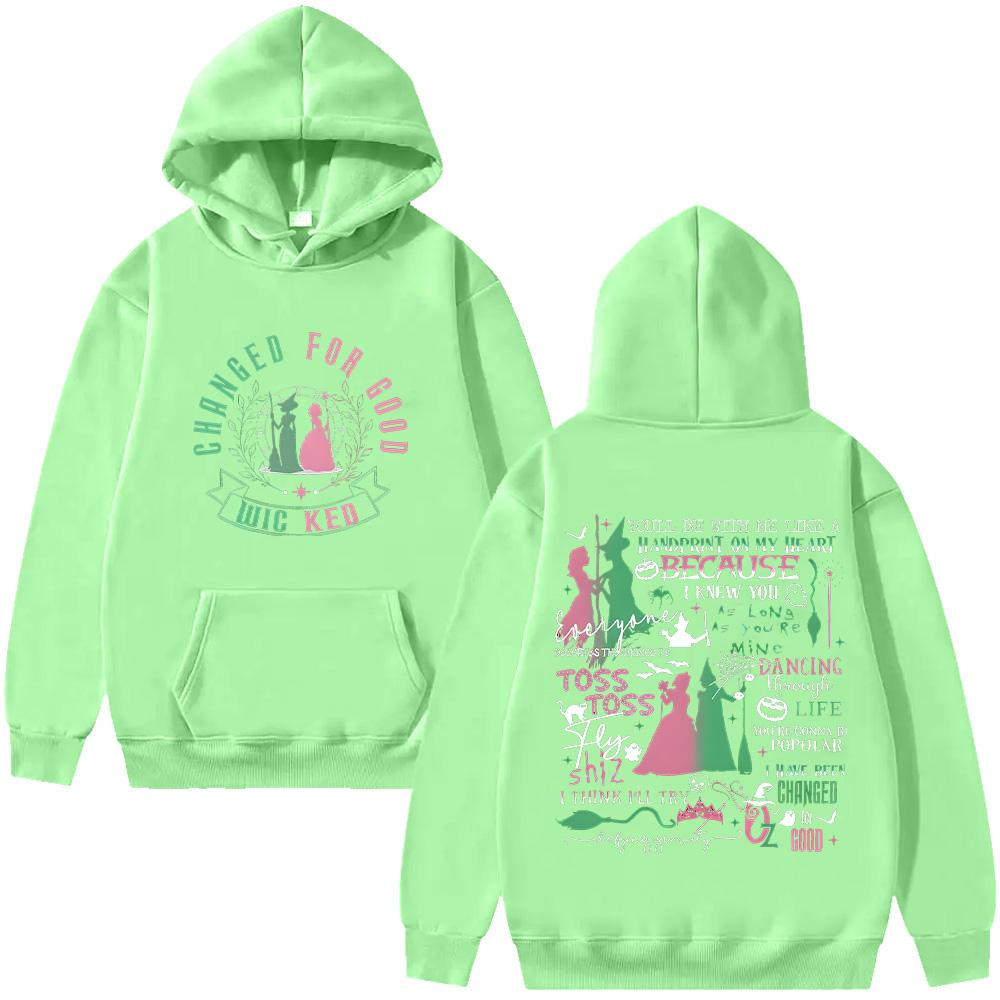 Злодейский для Добра Фэнтези Пуловеры Уникальный Новый Узор Универсальные Толстовки Принт Буквами Свитшоты Унисекс Худи с Длинным Рукавом