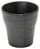 Mino Ware Shochu Cup Small Black Glaze Silver Color 415-15-41e
