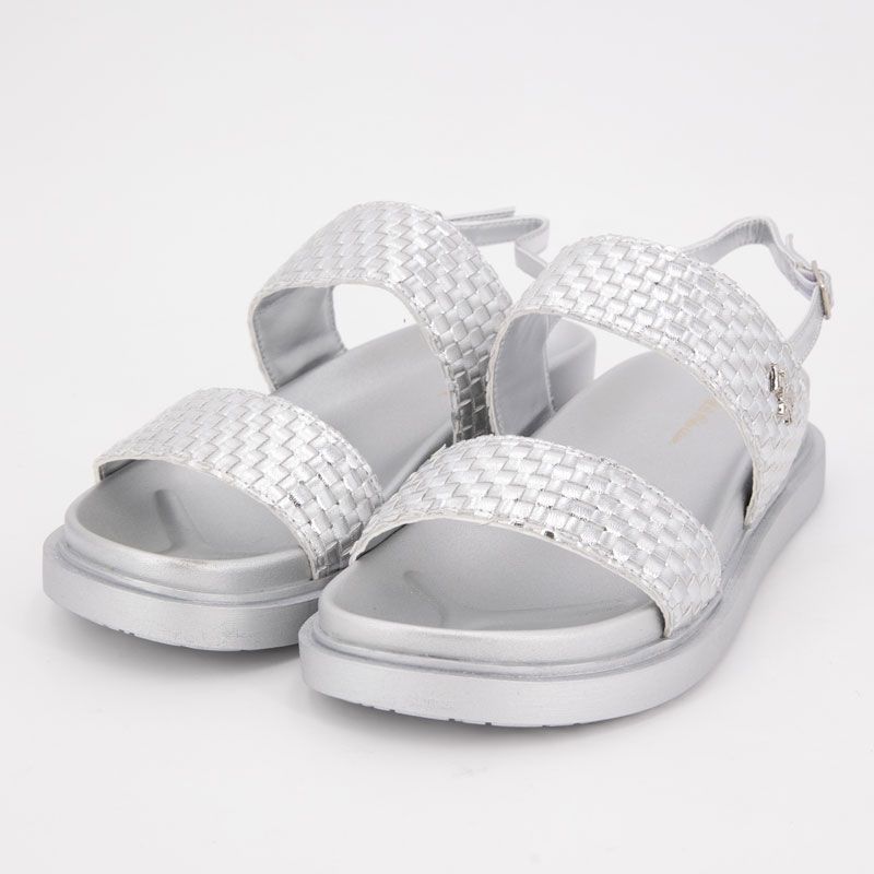 Женские плетеные сандалии с двойным ремешком kary с пряжкой US POLO
