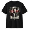 Футболка Justin Bieber Believe Tour Летняя Harajuku Хлопок Круглый вырез Большой размер Топы Футболки Короткий рукав Винтажные Топы