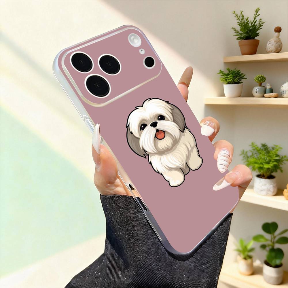 Shih Tzu Painting Animal Cute For iPhone 17,16,15,14,13,12,11,Pro,Max,Plus,Mini,SE4,E Magnetic For Magsafe Wireless Phone Case