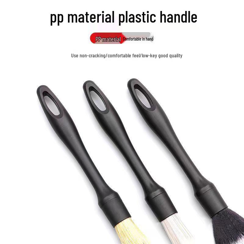 Кисть для детализации салона автомобиля с мягкой щетиной для вентиляционных отверстий, щелей и краев