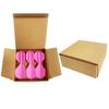 Professional Dart Flights 6pcs Boxed PP Material Durable 2BA Screw Soft 75mm Purple Color LT01-carton-6pcs