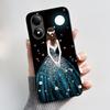 Чехол с принтом для ZTE Blade A33S A34, мягкий силиконовый черный корпус для ZTE Blade A31 Plus, чехол, милый цветочный мультяшный корпус