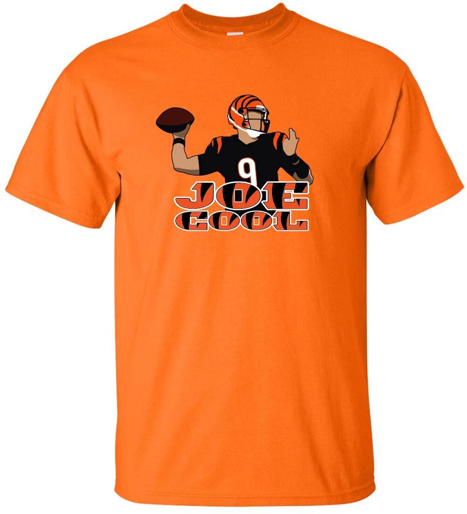 Joe Burrow Joe Cool Cincinnati Bengals Long Short Sleeve T-Shirt