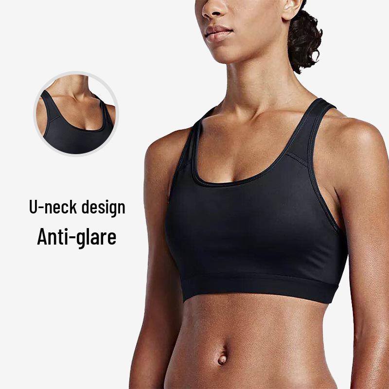 Весенне-летнее спортивное бра для йоги с гоночной спинкой - Не собирающее, с подкладкой, красивый дизайн спинки