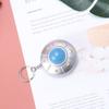 LED Light Flying Disc Keychain Pendant Spaceship Model Keyring Kids Toy UFO Keyring  Small Toy