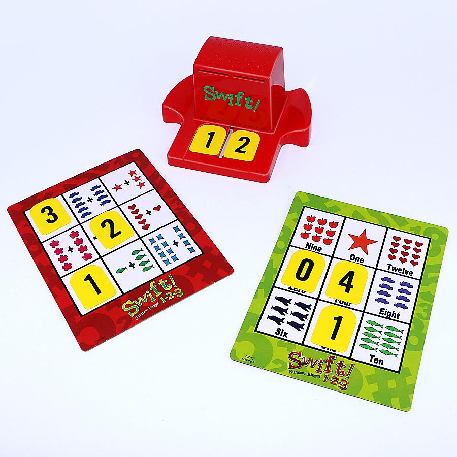 Цифровая интеллектуальная карточная игра Bright Hand Quick Bingo Интерактивная настольная игра Интеллектуальные игрушки для детей