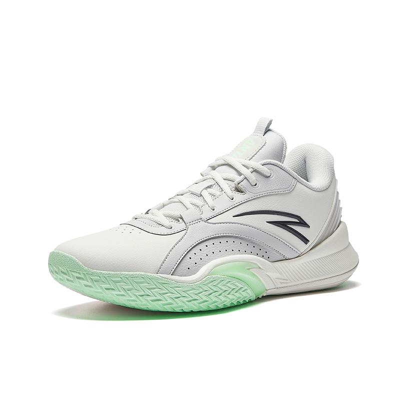 Anta Wind Tunnel 5 Fashion Versatile Shock Absorption Non-Slip Wear-Resistant Support Low-Top Basketball Shoes Men Sneaker White 112441107-7