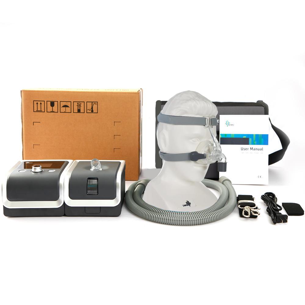 BMC GII E-20AJ Автоматический аппарат CPAP APAP Здравоохранение для апноэ во сне Аппарат ИВЛ против храпа с носовой маской NM4 Размер SML в одном
