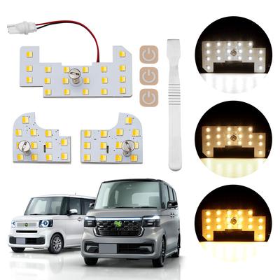 Светодиодная лампа для салона GIMUYA для Honda New Memory Warm NBOX и NBOX Joy 2023 Специально разработана для салона с высоким качеством 5050SMD Включает комплект декоративных накладок с
