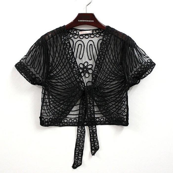 SURWENYUE модные женские блузки с короткими рукавами больших размеров, рубашки, сексуальные топы из сетчатой пряжи в стиле пэчворк