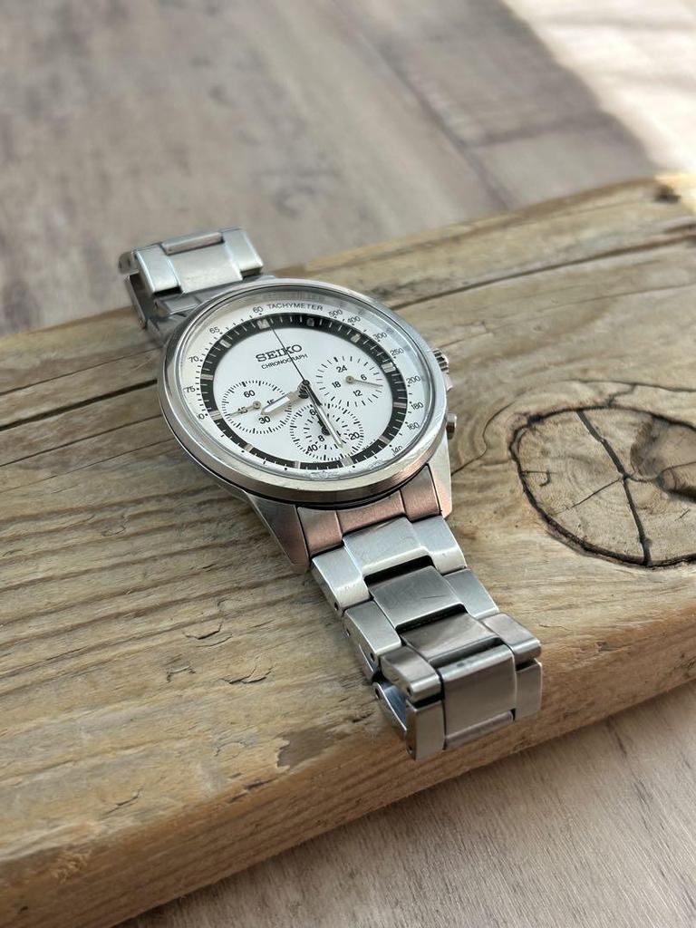 [USED] SEIKO7T11-0BH0 First Generation Speedmaster Reproduction Overhauled