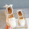 Весна новая кожаная обувь для девочек на мягкой подошве детская обувь модные туфли Мэри Джейн одинарная обувь для девочек противоскользящие туфли принцессы для девочек