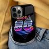 Synthwave 80's Retro Art Soft Phone Case for iPhone 17 Air 16e Pro max 15 Pro 13 14 Plus 11 12 MagSafe Magnetic Coque