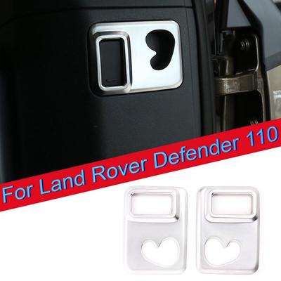 Для Land Rover Defender 110 Стайлинг автомобиля ABS Хромированный задний багажник декоративная рамка для автомобиля Defender 90