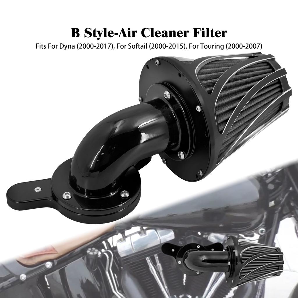 Motorcycle Air Cleaner CNC Intake Air Filter For Harley Softail Breakout Fat Boy FXLR FL Touring Glide Road King Sportster Dyna
