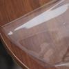 PVC Table Cover Soft Glass Table Pad Dining Table Round Transparent Tablecloth Household